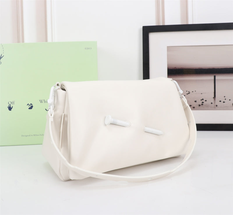 Off White Bag Casual Outdoor Convenient Tote Bag