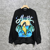 Amiri Sweatshirt Printed Trendy Pure Cotton
