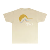 Rhude T Shirts Printed Trendy Pure Cotton