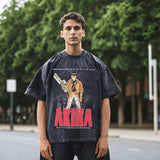 Mens Vintage T Shirt Men's Vintage Small Neckline Short Sleeve