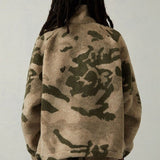 Fog Essentials Sweatshirt Lamb Wool Zip Cardigan Jacket