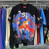 Godspeed T Shirts Speech Skull Printing Cotton Casual Crew Neck Short Sleeve Men and Women