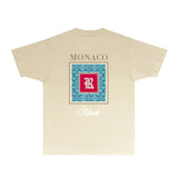 Rhude T Shirts Printed Trendy Pure Cotton