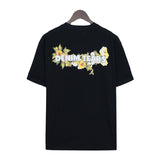 Denim Tears T Shirts Kapok Vintage Portrait Short Sleeve T-shirt