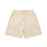 Mixed Emotion T-Shirt Embroidered Lapel Short Sleeve Shorts