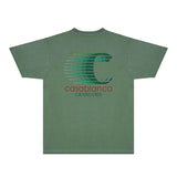 Casablanca T Shirts Fashion Print Street