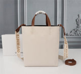 Off White Bag Casual Outdoor Convenient Tote Bag