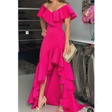 Valentine's Day Dress Sexy V-neck Design Women's Dress