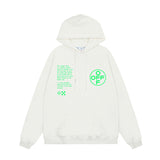 OFF WHITE Hoodie Trendy Street Style Personalized Cotton