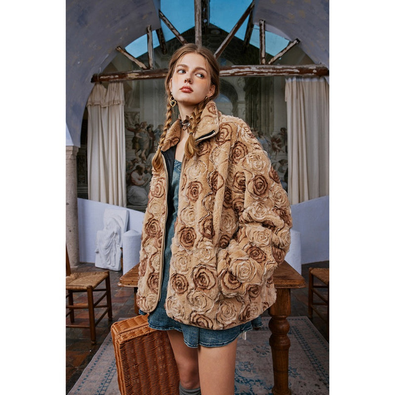 Unisex Coat Winter Plush Warm Coat