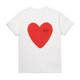 CDG Be Kind T Shirt Short-Sleeved T-shirt Cotton round Neck Men and Women