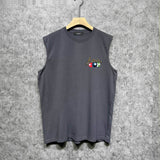 Amiri tank top billiard cue printing