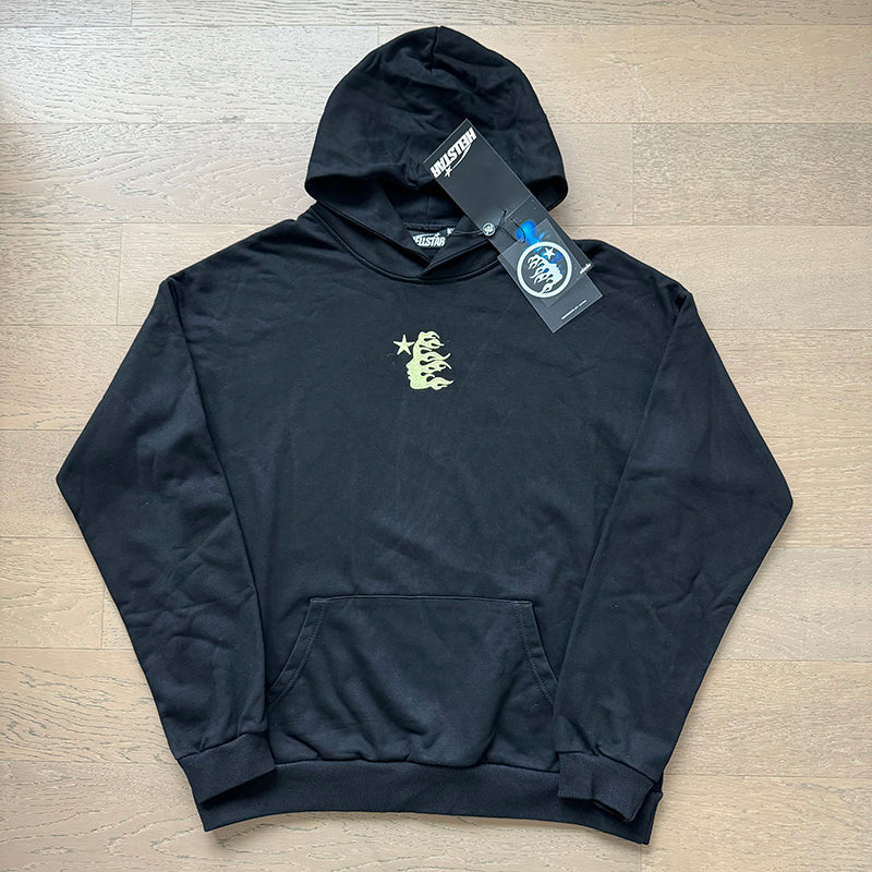 Hellstar Hoodie Wash and Do Old Casual Shorts Summer