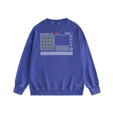 Amiri Distressed Sweatshirt Printed Trendy Pure Cotton