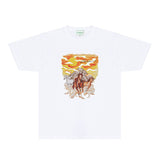 Casablanca T Shirts Fashion Print Street