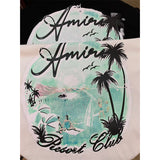 Amiri T Shirts Fashion Print Couple High Street