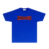 Rhude T Shirts Printed Trendy Pure Cotton