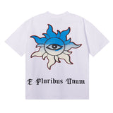 Godspeed T Shirts Supercar Beach Road Print Cotton Casual Short Sleeves Men and Women