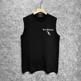 Amiri tank top sanskrit printing