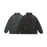 Unisex Coat Embroidery Loose Winter Cotton Dress