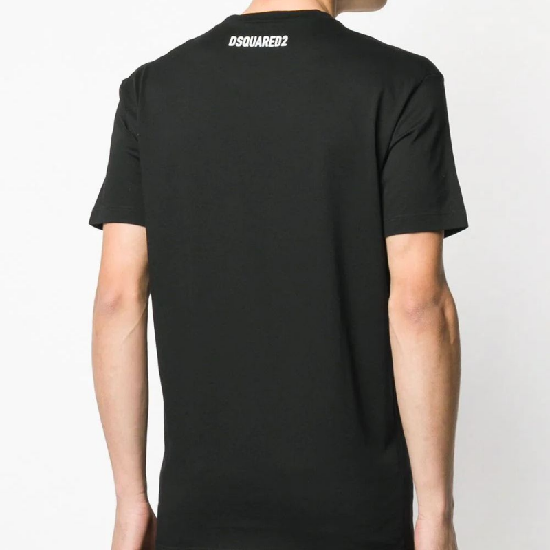 Dsq2 T Shirt Vitkac Printed Short Sleeve T-shirt round Neck