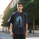 Men's Vintage T Shirt Printed Short Sleeve T-Shirt