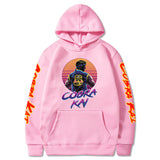 Cobra Kai Baseball Jacket Karate Kid Karate Kid Val Armorr Cobra Printed Hooded Men's Top Sweater