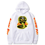Cobra Kai Baseball Jacket Karate Kid Karate Kid Val Armorr Cobra Printed Hooded Men's Top Sweater