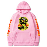 Cobra Kai Baseball Jacket Karate Kid Karate Kid Val Armorr Cobra Printed Hooded Men's Top Sweater