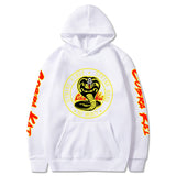Cobra Kai Baseball Jacket Karate Kid Karate Kid Val Armorr Cobra Printed Hooded Men's Top Sweater