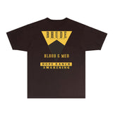 Rhude T Shirts Printed Trendy Pure Cotton