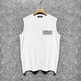 Amiri tank top mottled spider print