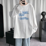 Men T Shirt Loose Casual Bottoming Shirt