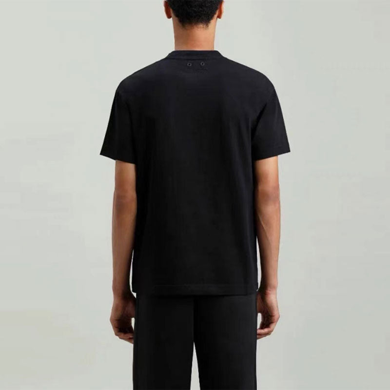 Palm Angle T Shirts Black Palm Puff Print