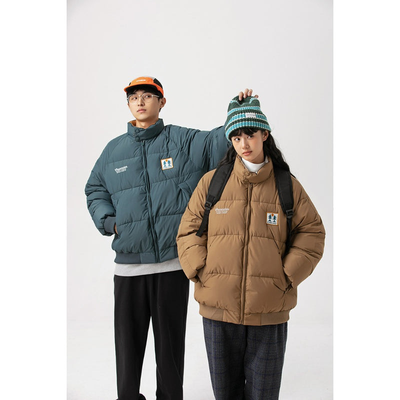 Unisex Coat Winter Thick Cotton-Padded Coat Couple