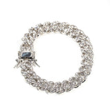 Bracelet Hip Hop Alloy Diamond Cuban Bracelet St. Valentine's Spectrum