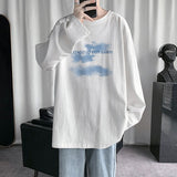 Men T Shirt Loose Casual Bottoming Shirt