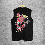 Amiri tank top flower printing