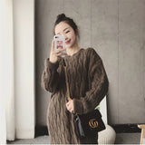Women Pullover Sweater Loose and Lazy Style Knitwear