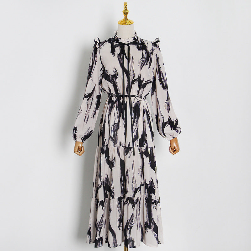 Bohemian Dress Fashion Vacation Style Elegant Lady Dress