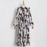 Bohemian Dress Fashion Vacation Style Elegant Lady Dress