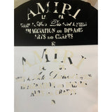 Amiri T Shirts Fashion Print Couple High Street