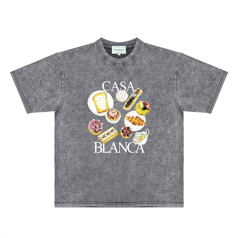 Casablanca Distressed T-Shirt