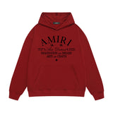 Amiri Hoodie Printed Trendy Pure Cotton