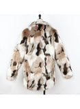 Women Fur Jacket Fashion Fur Coat