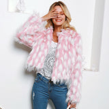 Women Fur Jacket Fashion Plush Coat