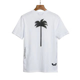 Palm Angels T Shirts Short Sleeve Printed Men And Women Loose Casual