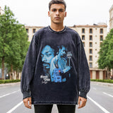 Mens Vintage Long Sleeve Shirt