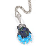 Jewelry Pendants Necklaces Hip Hop Personality Rap Spectrum Jesus Pieces