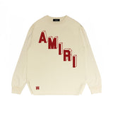 Amiri Long Sleeved Shirt Printed Trendy Pure Cotton